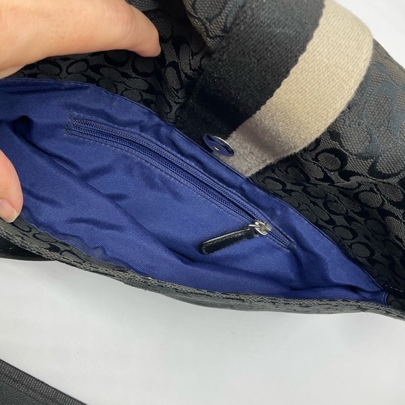 COACH SIGNATURE VOYAGER MESSENGER BAG - Picture 3 of 10